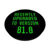 Recently Upgraded To Version 81.0 81st Birthday 85 Year Old PopSockets Swappable PopGrip