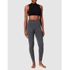 CMP - Nahtlose Damenhose, Schwarze Mel., 42/44