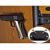 Quickdraw Concealed Flat Top Magnetic High Grip Gun Mount Holster for Car Wall