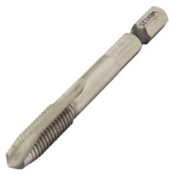 SK11 Hex Shaft Point Tap Threading M8 x 1.25 mm