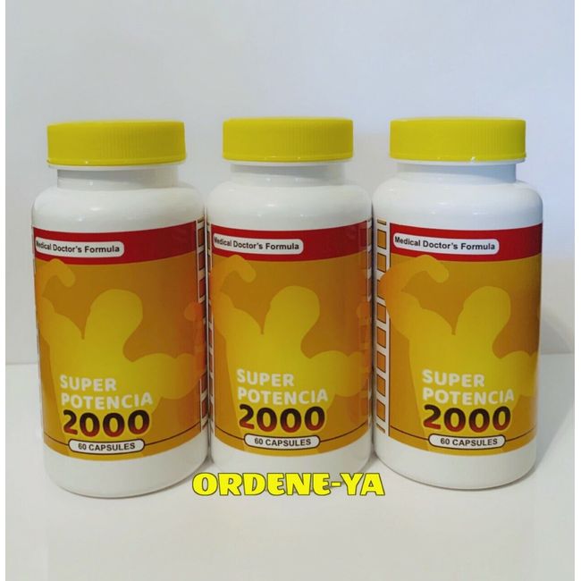 Super Potency 2000 Men 180 Capsules Male