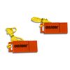 2 Pack Safety Whistle with Lanyard