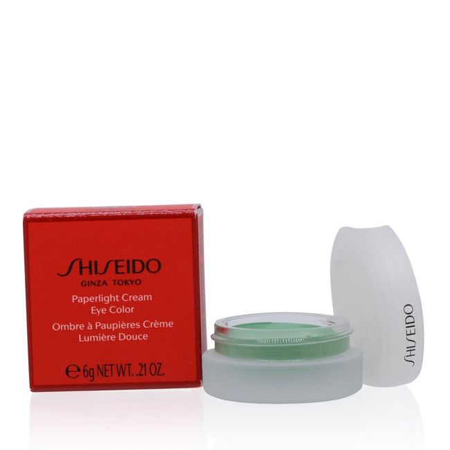 SHISEIDO PAPERLIGHT CREAM EYE COLOR (GR705 HISUI GREEN ) 0.21 OZ NIB