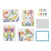 Quercetti - 2123 FC Basic diameter pegs 15 - Kids' Mosaic Kits