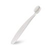RADIUS Children's Toothbrush Pure Brush Ultra Soft BPA Free ADA Accepted Designed for Delicate Teeth for Kids 6 Months and Up - Clear - Pack of 1