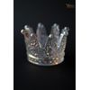 Crown Glass Candleholder Organiser (Rainbow)