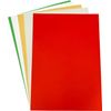DJP 80gsm A4 Christmas Coloured Assorted Paper Crafts Pack - 100 Sheets