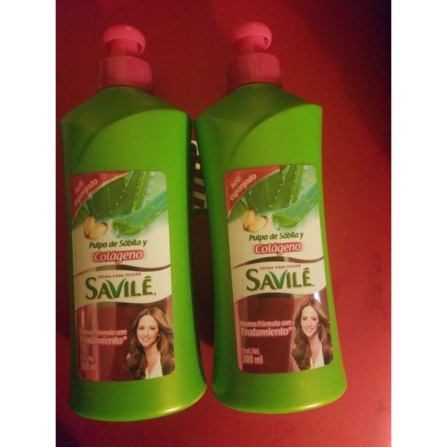 2 PACK  LEAVE IN CONDITIONE ANTI FRIZZ  WITH ALOE VERA & COLLAGEN 300ML EACH