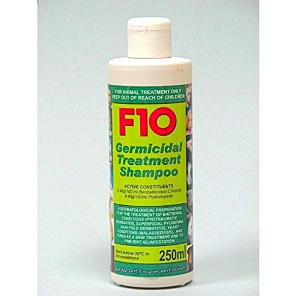 F10 Products Germicidal Treatment Shampoo - 250ml Bottle