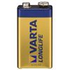 2x Varta longlife 9V extra im Blister Pack E-Block 4122