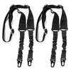 XOOBIU 4-Pack 2 Point Sling with Metal Hook Adjustable Length 1.25” Sling