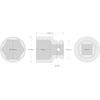 TEKTON 3/4 Inch Drive x 2-5/16 Inch 6-Point Impact Socket | SID32059