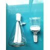 Lab Filtering filter Set Filtration Flask 500ml   Buchner funnel 130ml new