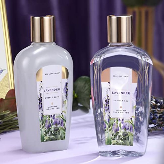Birthday Gifts for Women Bath and Body Works Gifts Set for Women Spa Gifts Baskets for Women Bubble Bath for Women Lavender Gifts for Women,Mom,Her,S