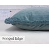 Paoletti Freya Polyester Duck Egg Cushion Cover, 45 x 45 cm