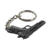 Denix Pistol Key Ring 4.5" Black 953