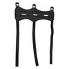 WANGCL 1 Set Archery Arm Protector Archery Finger Guards Adjustable Archery Arm Protector Black Leather Arm Guards