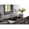 KOHLER Rubicon Single-Handle Pull-Down Sprayer Kitchen Faucet, Vibrant Stainless