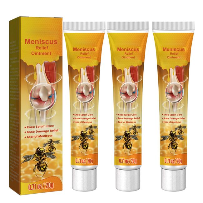 New Zealand Bee Venom Gel, Joint & Bone Cream, Bee Venom Cream, 2023 new Beevenom New Zealand Bee Relieve Venom Gel 20g (3PCS)