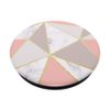 Geometric Marbled Pink PopSockets Swappable PopGrip
