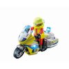 Playmobil Rescue Motorcycle with Flashing Light