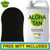 ALOHA TAN - VERY DARK 1 GALLON  Spray Tanning Solution Liquid Mist + Tanner Mitt