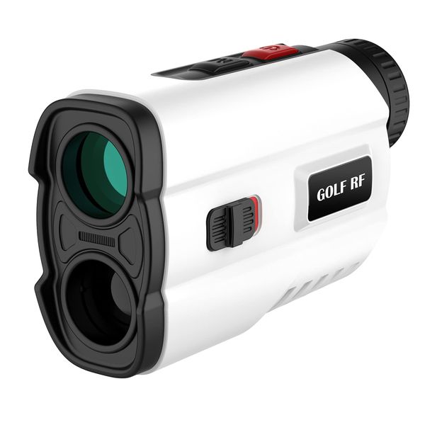 Kurumina Golf Laser Distance Measuring Device, Flaglock Function, High Low Difference Correction/Measurement, 6x Optical, IP54 Waterproof, Compact, Slope Mode Function, Magnetic Adsorption Function /