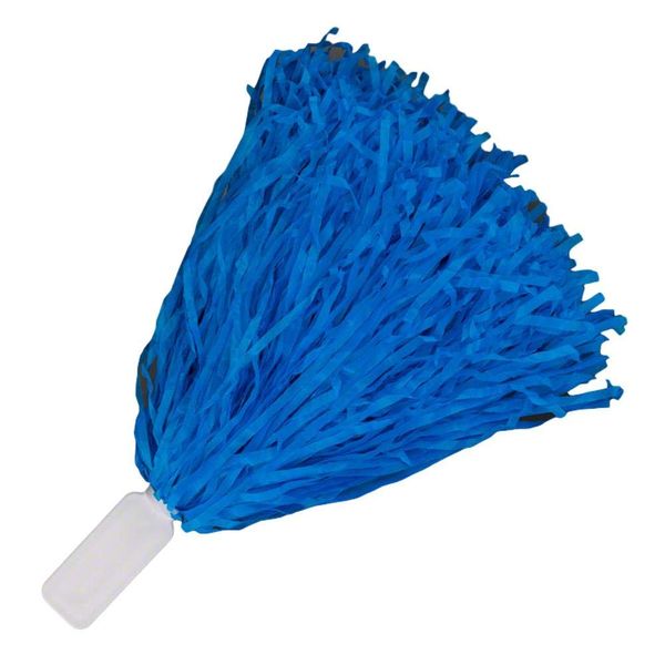 blinkee Non Light Up Short Handle Cheer Pom poms Blue