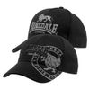 Lonsdale Unisex's LEISTON Double Pack Cap, Black, One Size
