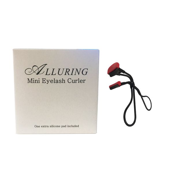 Alluring Mini Eyelash Curler Red/Black for Inner & Outer Corner Lashes