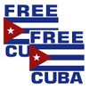 Free Cuba Square 2 Pack Stickers