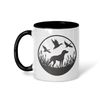 personalisedstore.co.uk 11oz Duck Hunting Mug with Black Handle and Inner