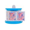KUQILEY Postage Stamp Dispenser Stamp Roll Dispenser Stamp Holder -Blue