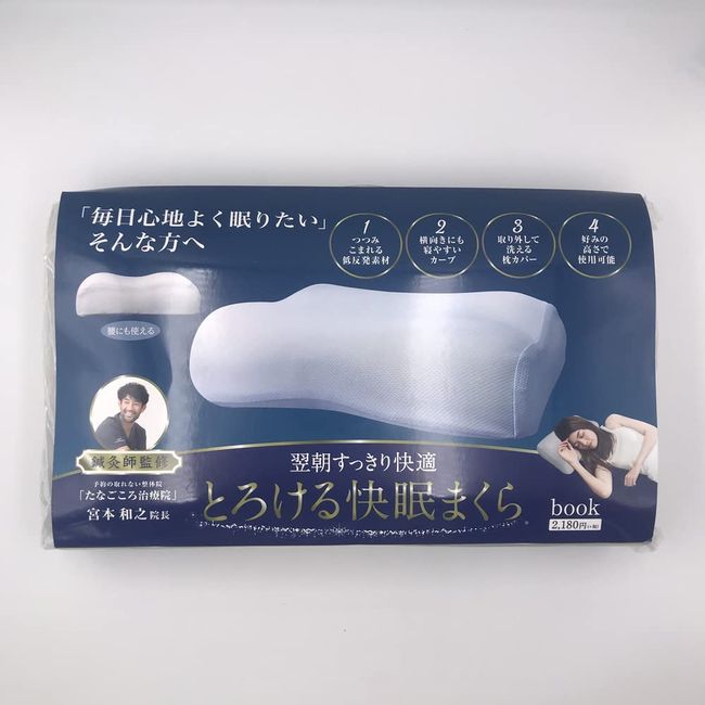 Hmmm!? KO177374 Melting Sleep Pillow, White