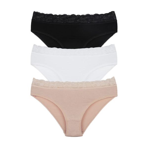 Bonamaison Women's TRGCSNS100093 Underwear, Multicolor, M