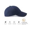 Etyepoh Baseball Cap Polo Style Classic 6 Panel Adjustable Sport Solid Sun Hat Unisex (Navy)