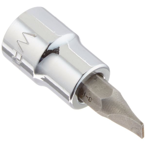 3/8" Drive Screwdriver Bit Socket Standard Slotted Bit 1/4"