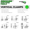 200LB FIXBAR FLG BASE VERTICAL HOLD-DOWN CLAMP