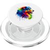Splash Art Australian Shepherd Aussie Dog PopSockets PopGrip for MagSafe