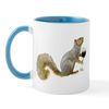 CafePress Squirrel With Wine Mug 11 oz (325 ml) Ceramic Coffee Mug