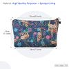 Small Makeup Bag for Purse Mini Cosmetic Bag for Women Girls Pouch Travel Toiletry Bag Cute Pattern Pencil Bag with Cute Sloth Printed Y3SLHZB (5)