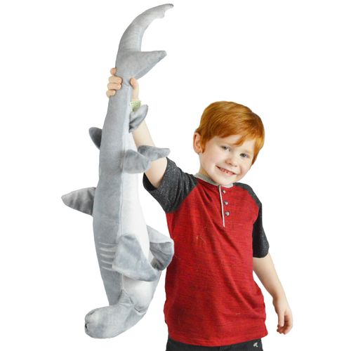 VIAHART MC The Hammerhead Shark - 31 Inch Stuffed Animal Plush - by TigerHart Toys