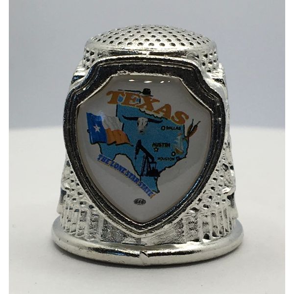 646 Texas State Collectible Souvenir Thimble