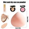 6PCS Marshmallow Sponge Makeup Set Pink Makeup Sponges Latex Free Sponges Beauty Blenders Makeup Foundation Sponge Ultra Soft Makeup Sponge for Foundation, Creams and Powders