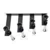 4-Roller Backdrop Support System Wall-Mounted Background Holder For Studio New