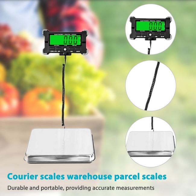Scale Postal Floor Weighing Electronic Balance Digital Stainless Portable