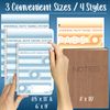 BookFactory Universal Note Taking System (Cornell Notes) / NoteTaking Notebook - 120 Pages, 8 1/2" x 11" - Wire-O (LOG-120-7CW-A(Universal-Note))