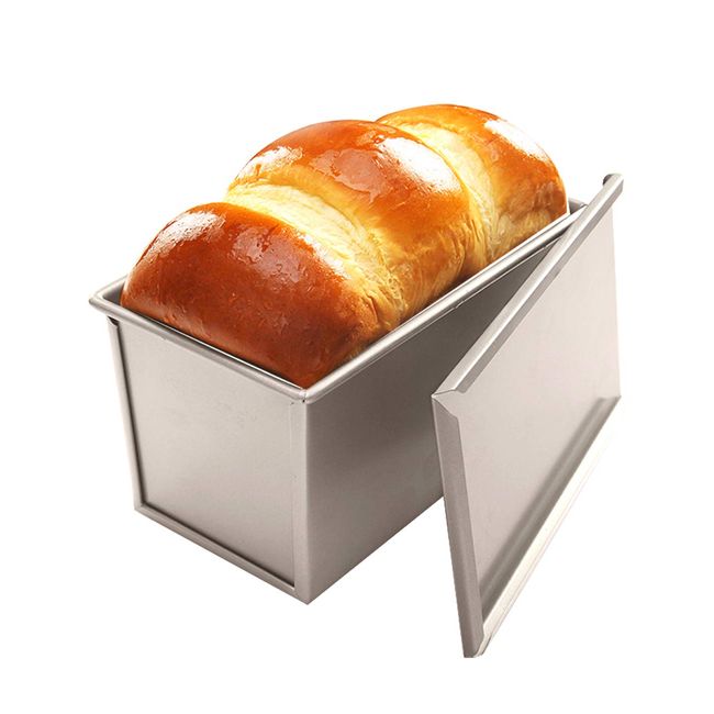 CHEFMADE Bread Mold with Lid, Slim Pound Mold, Non-Sticky Bread Mold