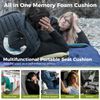 Inflatable Seat Cushion Lightweight Self-Inflating Memory Foam Seat Cushion for 