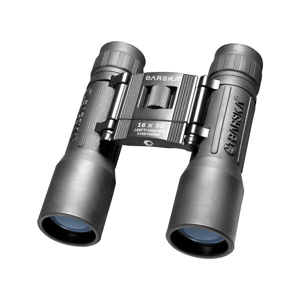 BARSKA Lucid 16x32 Compact Binocular (Black)